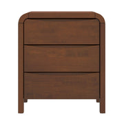 Lionel - Nightstand 3 Drawer Bed Side Table - Brown - R&R Furniture Gallery (Fountain Valley, CA)