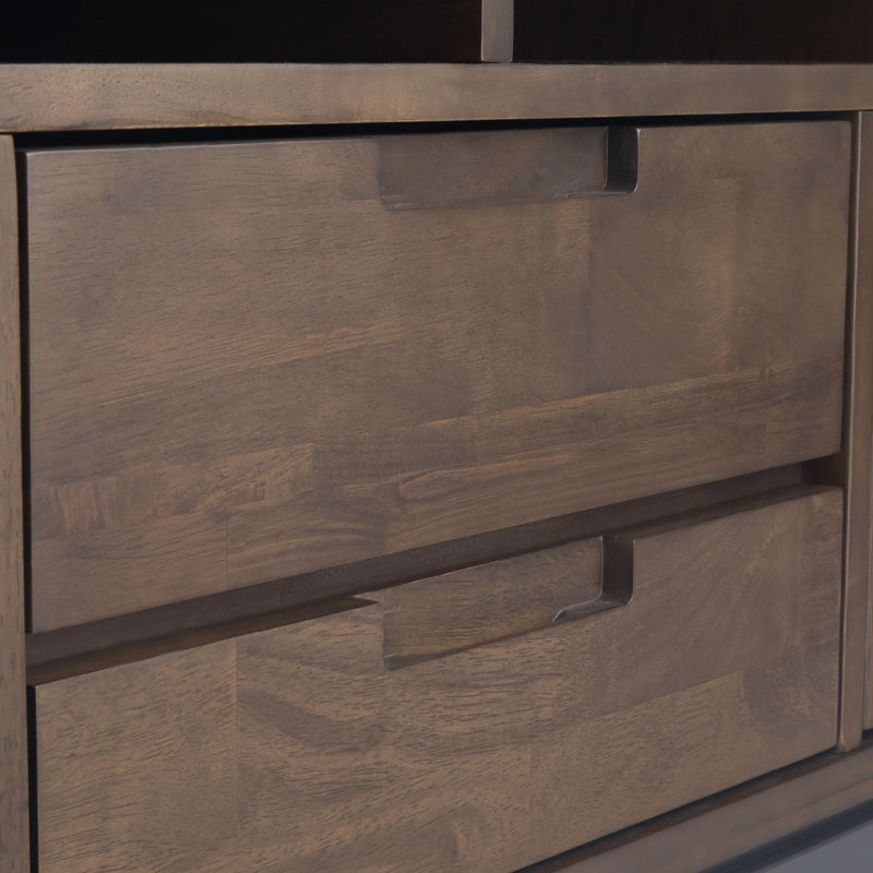 Banting - Wide TV Stand - Walnut Brown - R&R Furniture Gallery (Fountain Valley, CA)