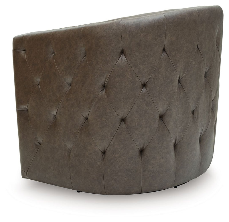 Brentlow - Swivel Accent Chair - R&R Furniture Gallery (Fountain Valley, CA)