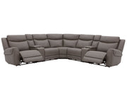 Momentum - Modular Power Reclining Sectional With Power Adjustable Headrests - R&R Furniture Gallery (Fountain Valley, CA)