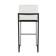 Lumi Source Fuji high back modern barstool with elegant design, featuring sleek style and contemporary finish, perfect for bar or counter.