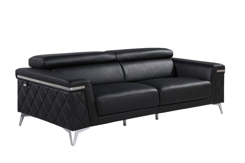 1140 - 3-Piece Sofa Set With Adjustable Headrest