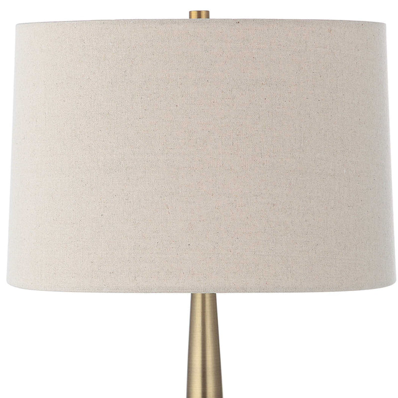Spyglass - Wood Grain Table Lamp - Black