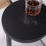 Yancey - Round Accent Table - Antique Bronze - R&R Furniture Gallery (Fountain Valley, CA)
