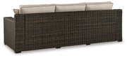 Coastline Bay - Sofa With Cushion - Brown - R&R Furniture Gallery (Fountain Valley, CA)