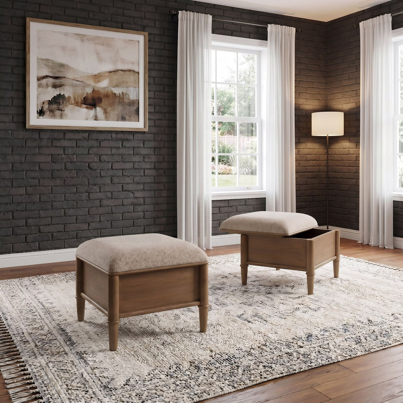 Whitmore Stg Ottoman - Ch/Clst