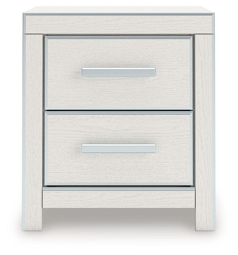Zuraleus - Two Drawer Night Stand - R&R Furniture Gallery (Fountain Valley, CA)