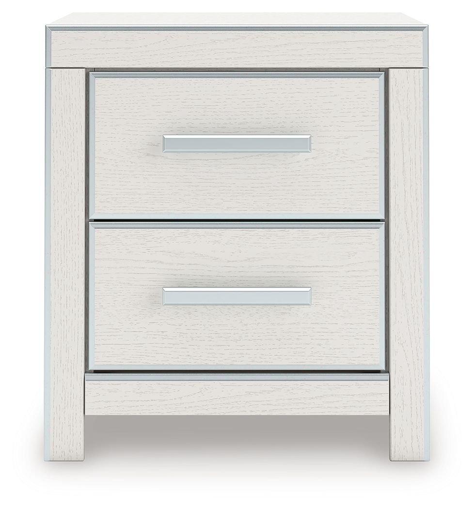 Zuraleus - Two Drawer Night Stand - R&R Furniture Gallery (Fountain Valley, CA)