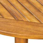 Modern Noble House Stamford outdoor dining table with sleek design, featuring a spacious rectangular surface and sturdy metal legs.
