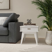 Draper - Handcrafted Mid Century End Table - R&R Furniture Gallery (Fountain Valley, CA)