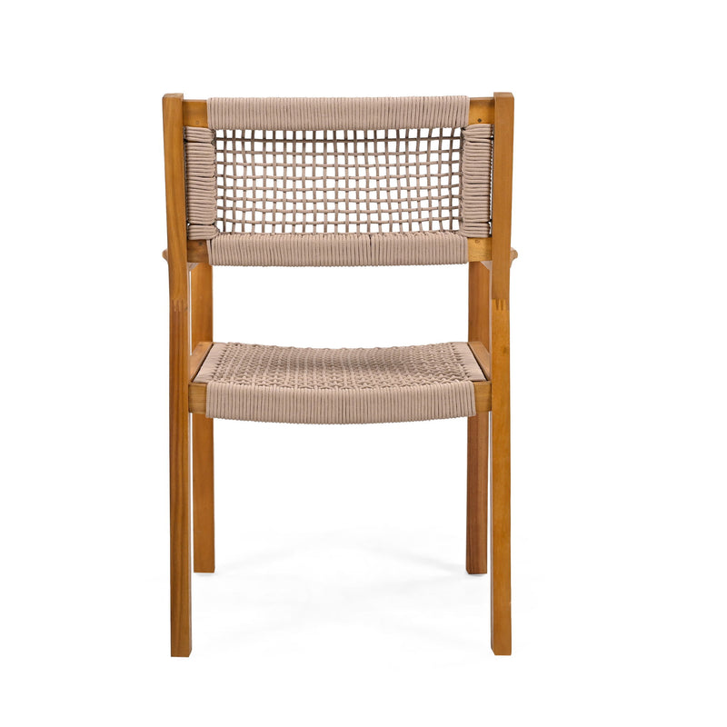 Outdoor Dining Patio Chairs (Set of 2) - R&R Furniture Gallery (Fountain Valley, CA)