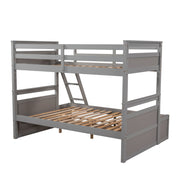 DreamHaus bunk bed with integrated storage drawers, featuring a sturdy frame and space-saving design for bedrooms.