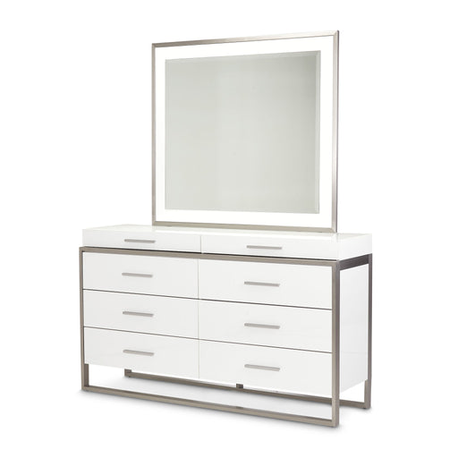 Marquee - Dresser, Mirror - R&R Furniture Gallery (Fountain Valley, CA)