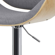 Marana - Handcrafted Bentwood Adjustable Swivel Bar Stool - R&R Furniture Gallery (Fountain Valley, CA)