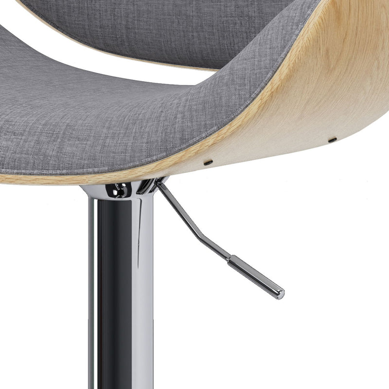Marana - Handcrafted Bentwood Adjustable Swivel Bar Stool - R&R Furniture Gallery (Fountain Valley, CA)