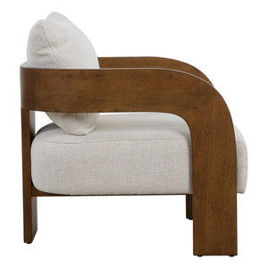 Rowan - Accent Chair - Ivory
