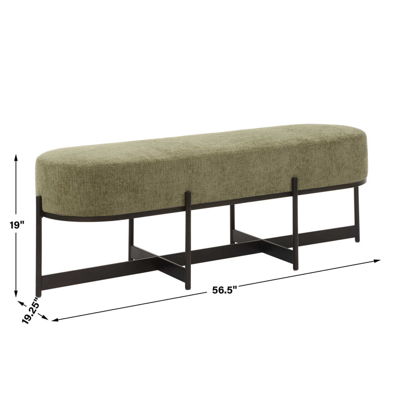 Merino - Fabric Bench - Moss