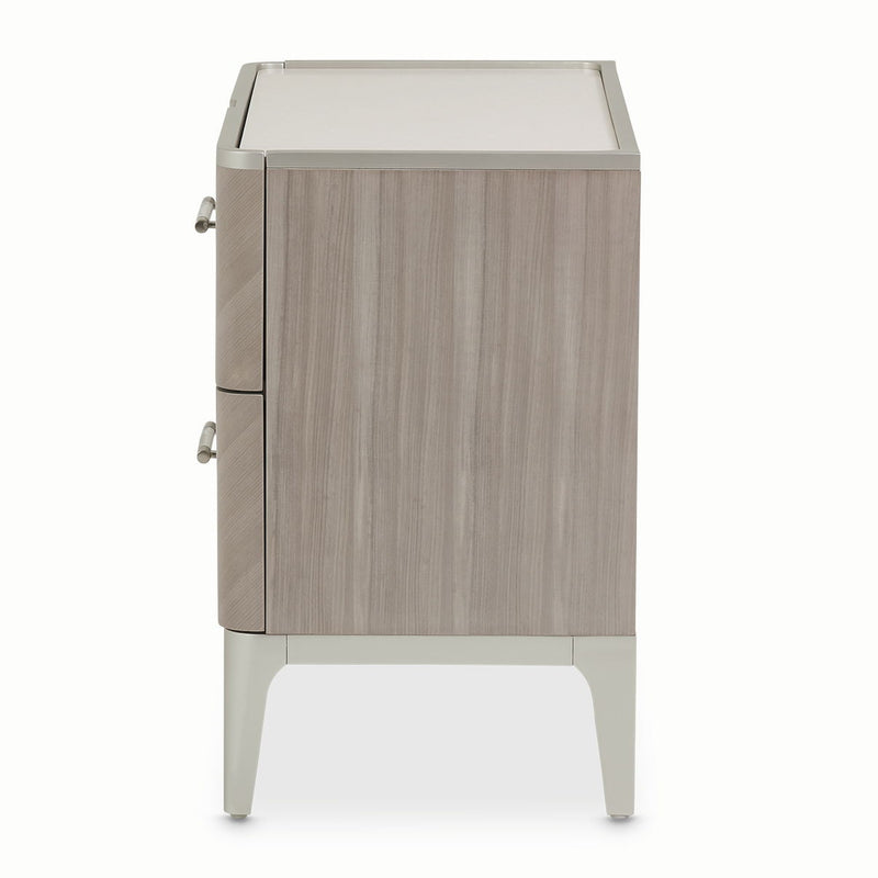 Lanterna - Nightstand - Silver Mist - R&R Furniture Gallery (Fountain Valley, CA)