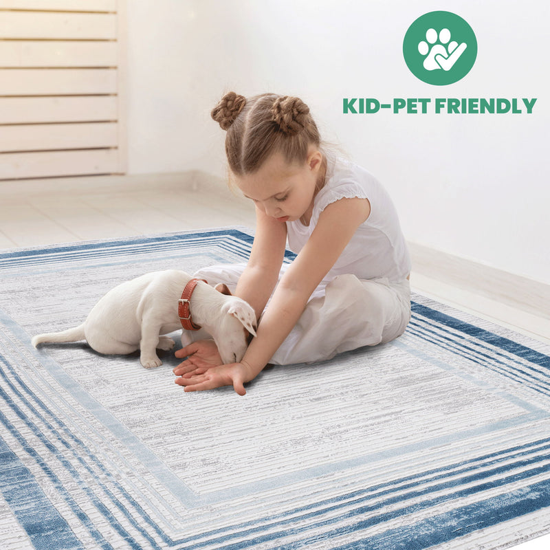 Marfi - Bordered Rug - R&R Furniture Gallery (Fountain Valley, CA)
