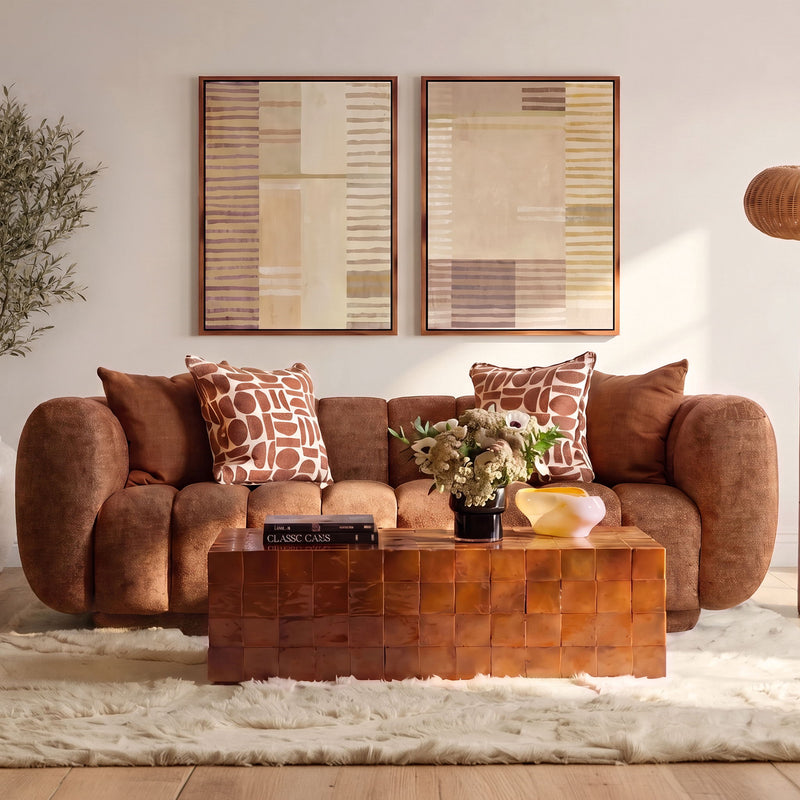 Selwynne - Sofa - Rust