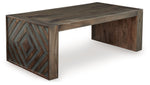 Dreggan - Rectangular Cocktail Table - Brown - R&R Furniture Gallery (Fountain Valley, CA)