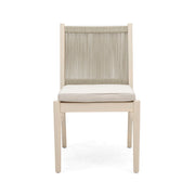 Cordoba - Dining Chair (Set of 2) Comfortable Armless Chairs - Beige - R&R Furniture Gallery (Fountain Valley, CA)