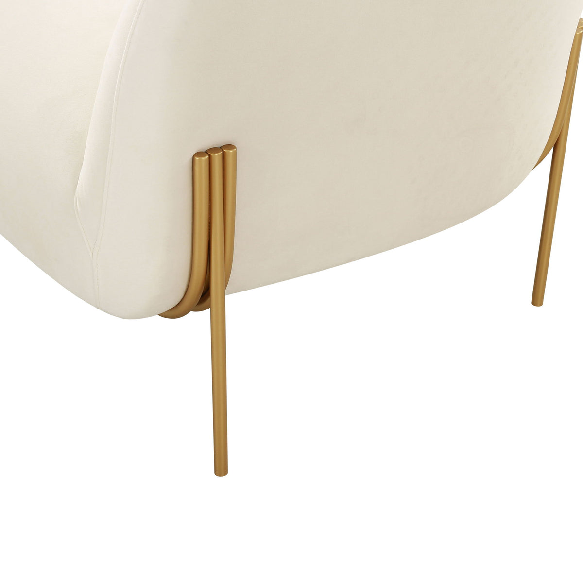 Kandra - Velvet Accent Chair - R&R Furniture Gallery (Fountain Valley, CA)