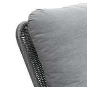 Contemporary Minimalist Wicker Rocking Chair With Soft Cushions - R&R Furniture Gallery (Fountain Valley, CA)