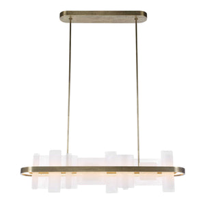 On The Ice - LED Pendant - Brass