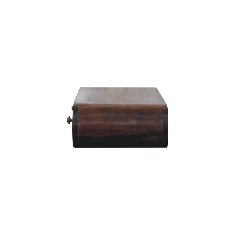 Wall Mounted Console Table - Walnut - R&R Furniture Gallery (Fountain Valley, CA)