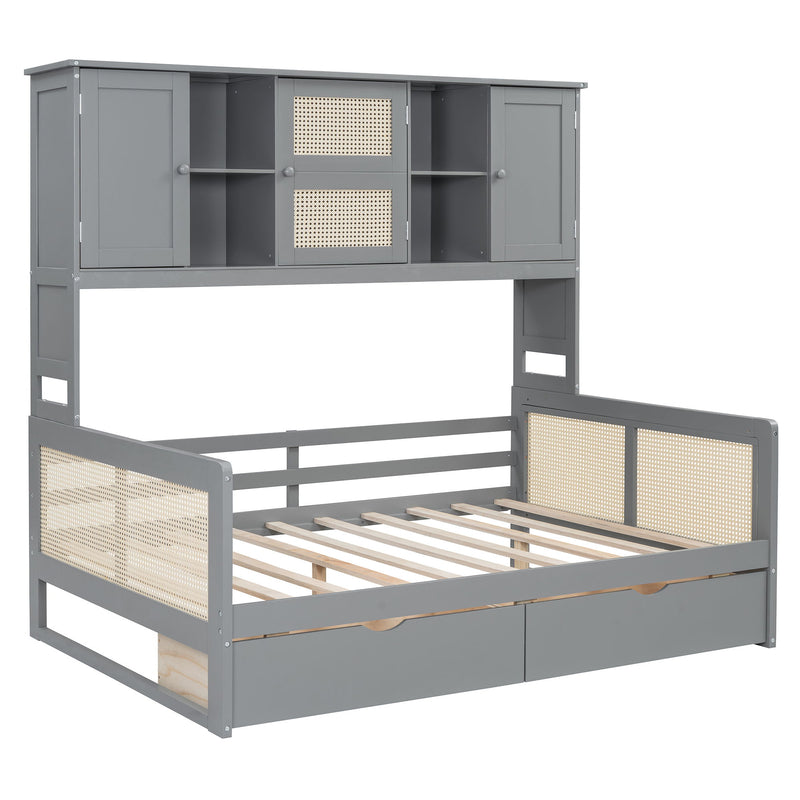 Daybed And All In One Cabinet And Shelf - R&R Furniture Gallery (Fountain Valley, CA)