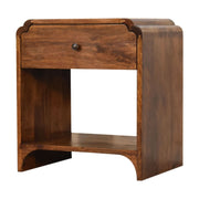 Newton - Nightstand With A Drawer And Open Shelf - R&R Furniture Gallery (Fountain Valley, CA)