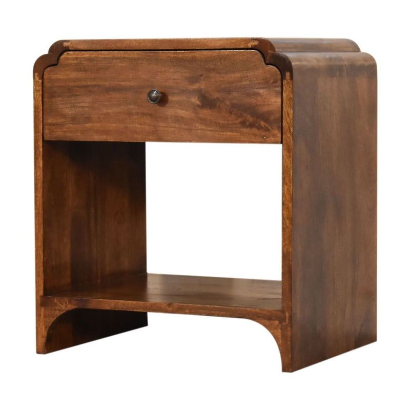 Newton - Nightstand With A Drawer And Open Shelf - R&R Furniture Gallery (Fountain Valley, CA)
