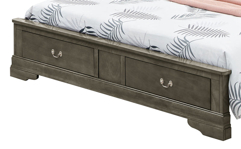 Upholstered Panel Sleigh Bed Design - R&R Furniture Gallery (Fountain Valley, CA)