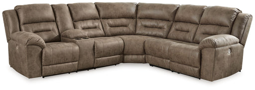 Ravenel - Power Reclining Sectional - R&R Furniture Gallery (Fountain Valley, CA)