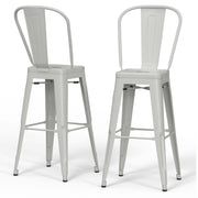 Fletcher - Handcrafted Metal Stool (Set of 2) - R&R Furniture Gallery (Fountain Valley, CA)