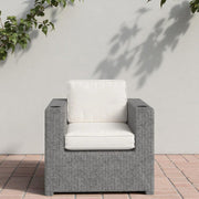 Aviara - Outdoor Club Chair Timeless Comfort With Plush Cushions - Gray Mix - R&R Furniture Gallery (Fountain Valley, CA)
