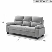 Summerton - Sofa With Pillow Top Arms - R&R Furniture Gallery (Fountain Valley, CA)