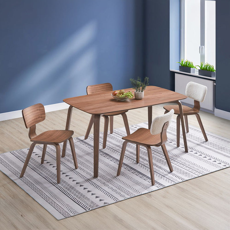 Casson - Dining Table - Walnut - R&R Furniture Gallery (Fountain Valley, CA)
