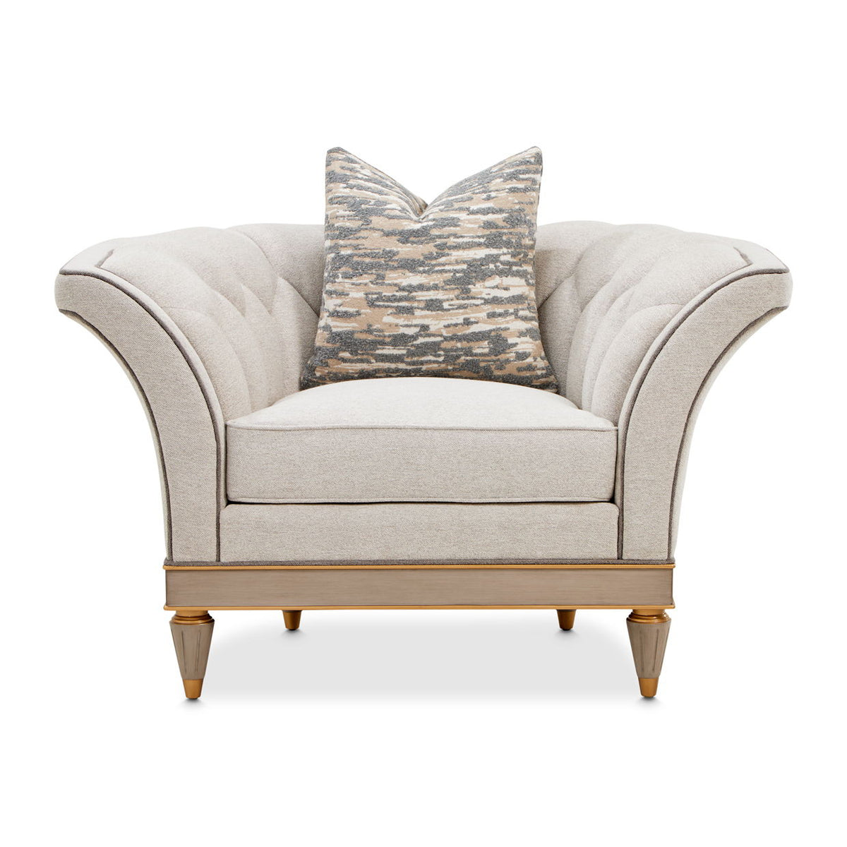 St. Charles - Matching Chair - Dove Gray - R&R Furniture Gallery (Fountain Valley, CA)