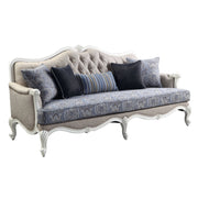 Ciddrenar - Sofa With 5 Pillows - Fabric & White - R&R Furniture Gallery (Fountain Valley, CA)