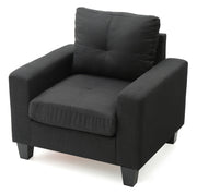 Glory Furniture accent club chair for relaxation with plush cushioning and stylish design, ideal for living room seating.