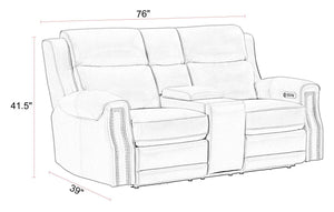 Hensley - Power Loveseat