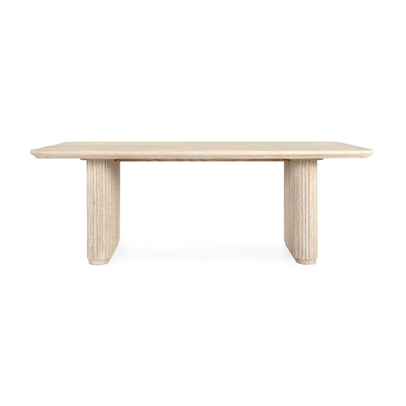 Vander - Oak Wood 84" Dining Table - R&R Furniture Gallery (Fountain Valley, CA)