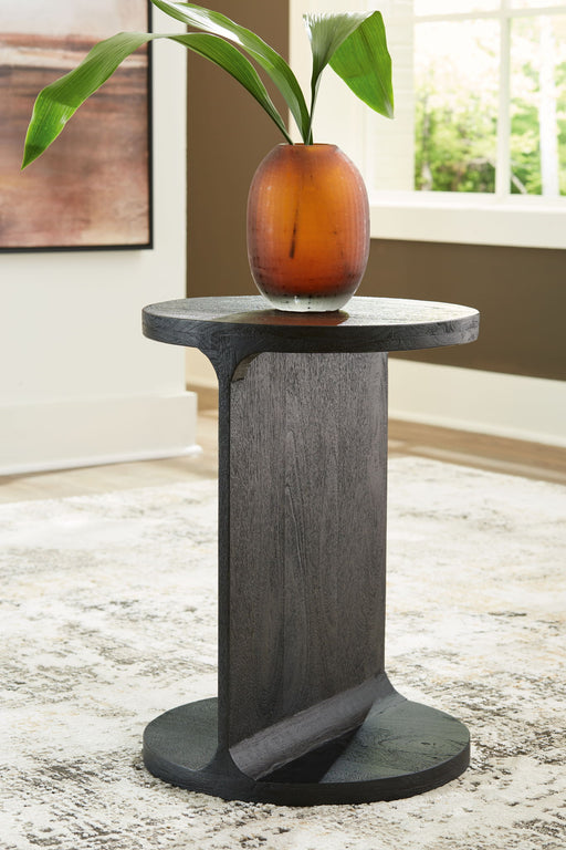 Adderley - Accent Table - Black - R&R Furniture Gallery (Fountain Valley, CA)