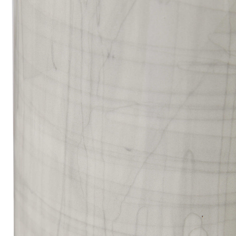 Zesiro - Modern Table Lamp - Pearl Silver