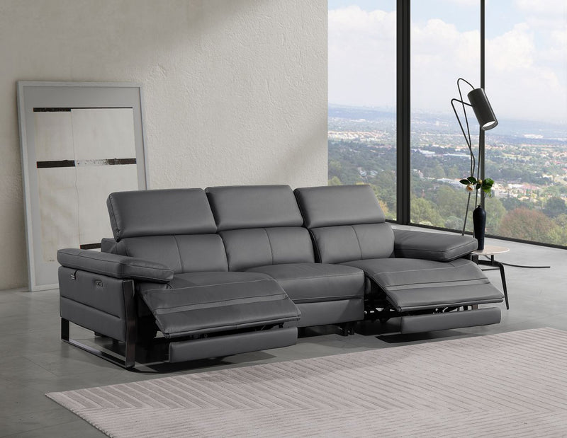 1246 - Modular Power Dual Reclining Sofa With Power Reclining Headrests