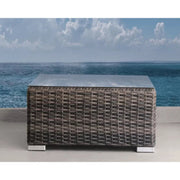 Outdoor Wicker Conversation Set With Cushions, All Weather - R&R Furniture Gallery (Fountain Valley, CA)