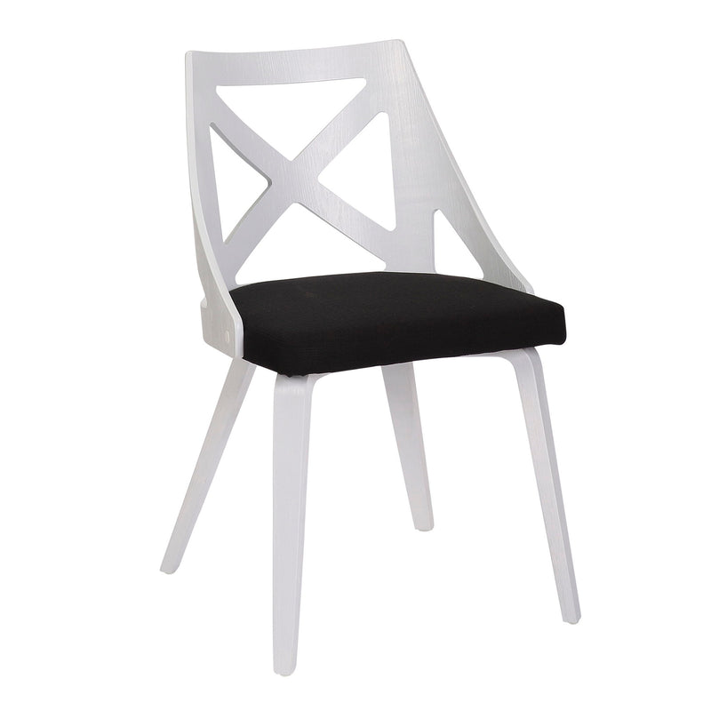 Lumi Source Dakota Charlotte 5-piece contemporary dining set with table and four matching chairs in modern design.