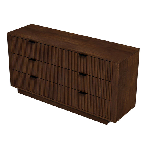 Lola - Dresser With 6 Drawers - Dark Brown - R&R Furniture Gallery (Fountain Valley, CA)